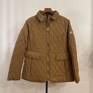 Michael Kors Tan Quilted Jacket